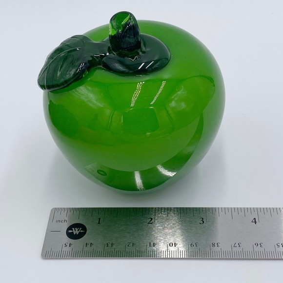 Vintage Glass Fruits Murano Style Hand
Blown Grapes Orange Apple Pear - Picture 15 of 16